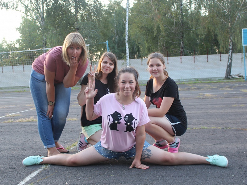 Territory of summer in Petrikov