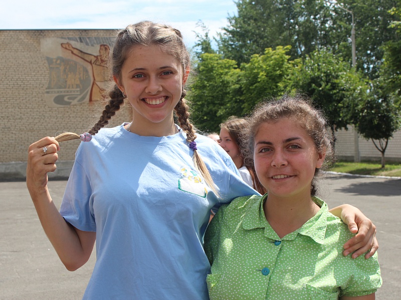 Territory of summer in Petrikov