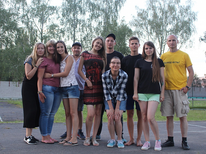 Territory of summer in Petrikov