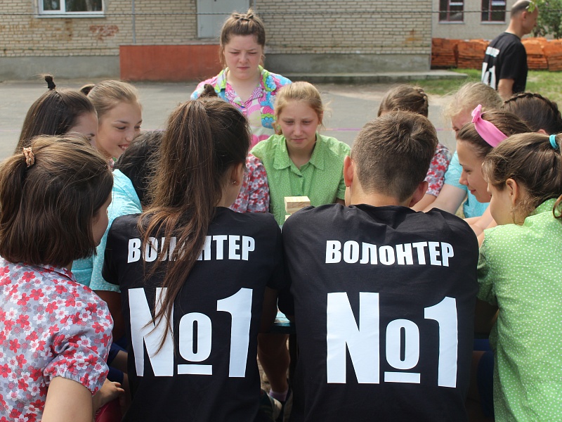 Territory of summer in Petrikov