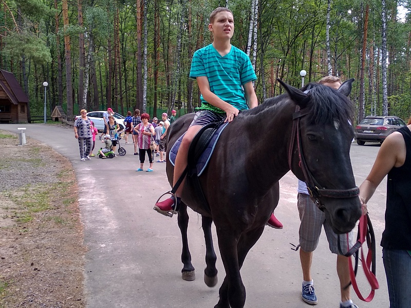 The territory of the family. Summer.