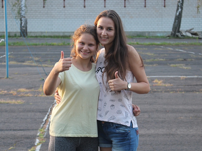 Territory of summer in Petrikov