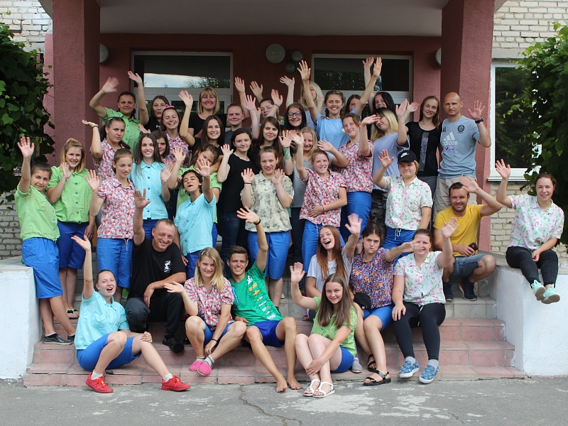 Territory of summer in Petrikov