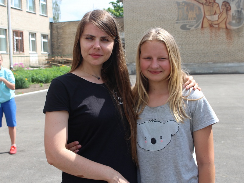 Territory of summer in Petrikov