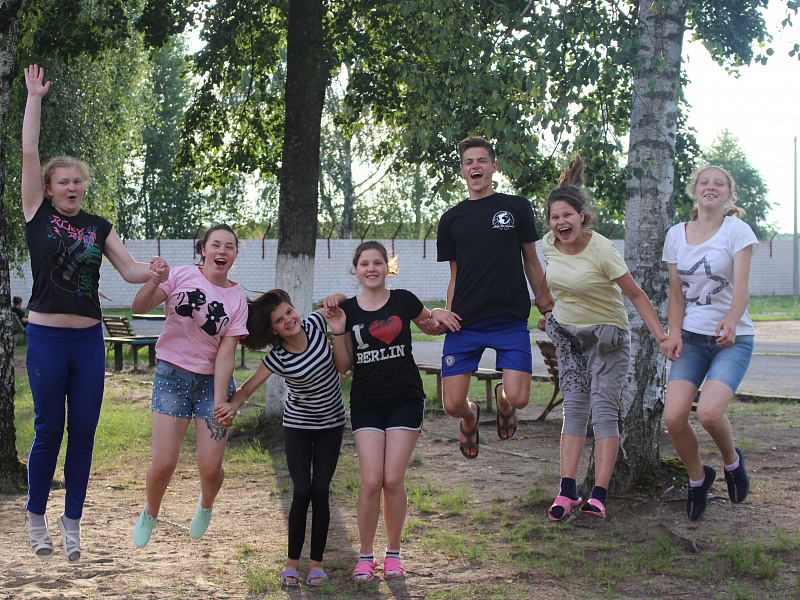 Territory of summer in Petrikov