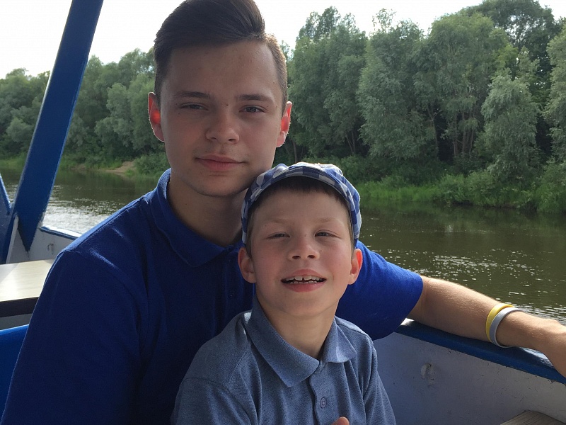 The territory of the family. Summer.