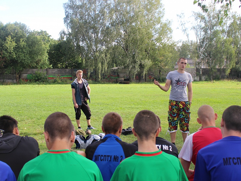“You Can’t Ban Sports Life” in Mogilev closed-type college
